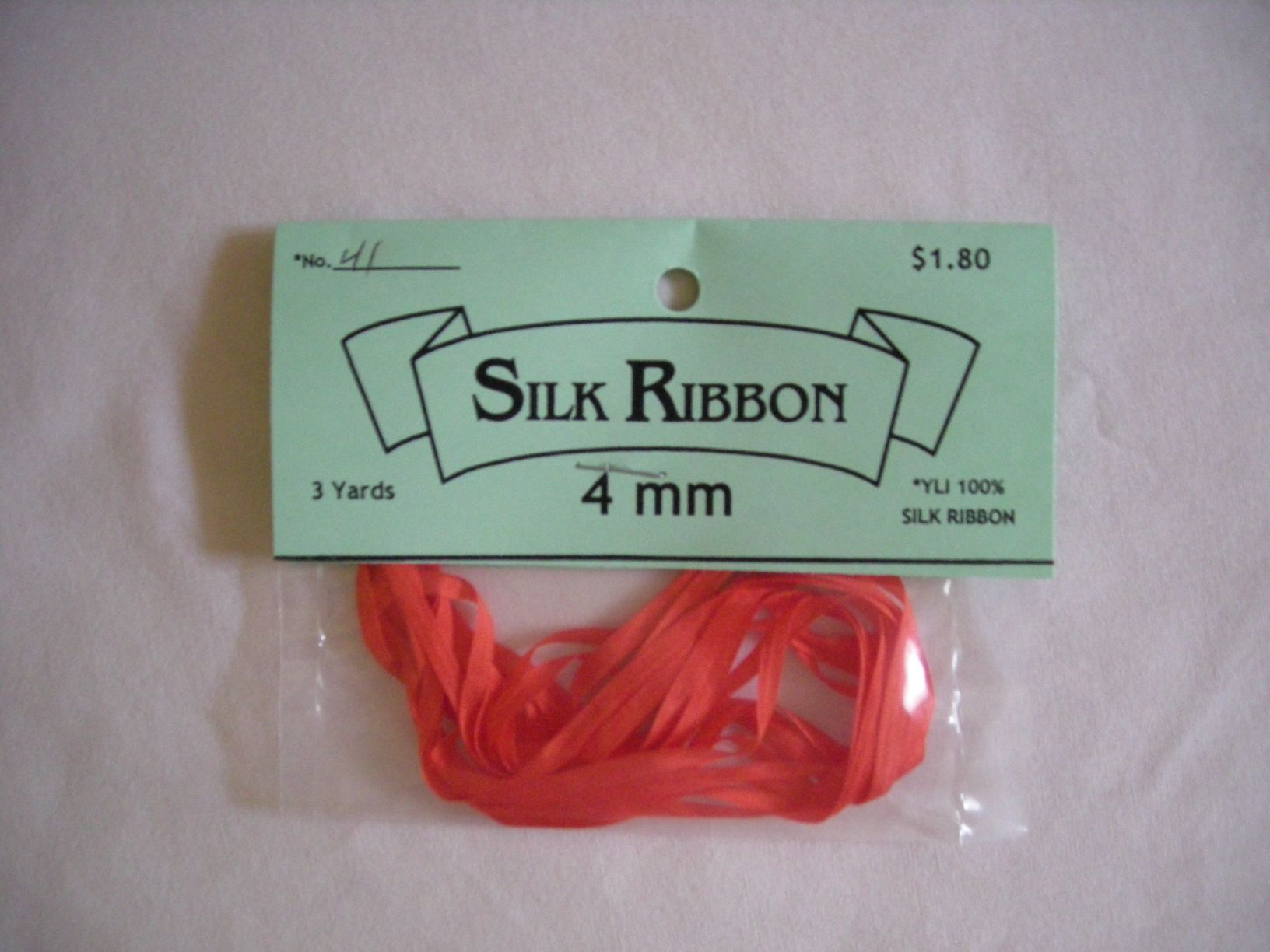 Yli Silk Ribbon Color Chart